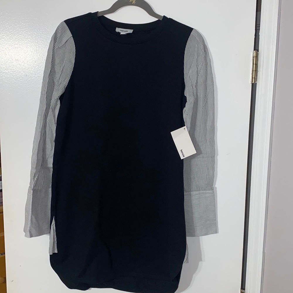 Beautiful Kensie shirt shirt dress. Never worn. Tags still on